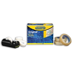 Sellotape Office Tape Pack 66mx25mm [12 rolls]
